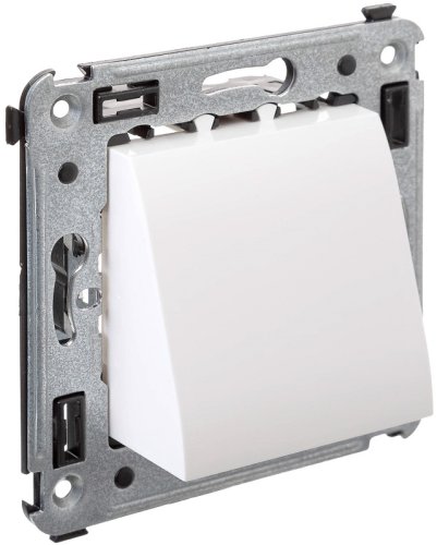 Вывод кабеля без рамки DKC Avanti белое облако картинка